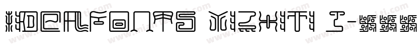 IdeaFonts YiZhiTi J字体转换